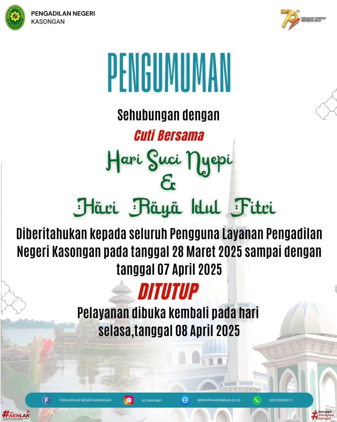 libur lebaran 2025